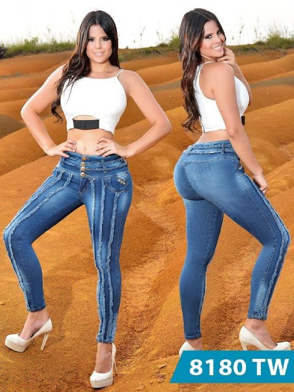 Jeans Levantacola Colombiano Top Women
