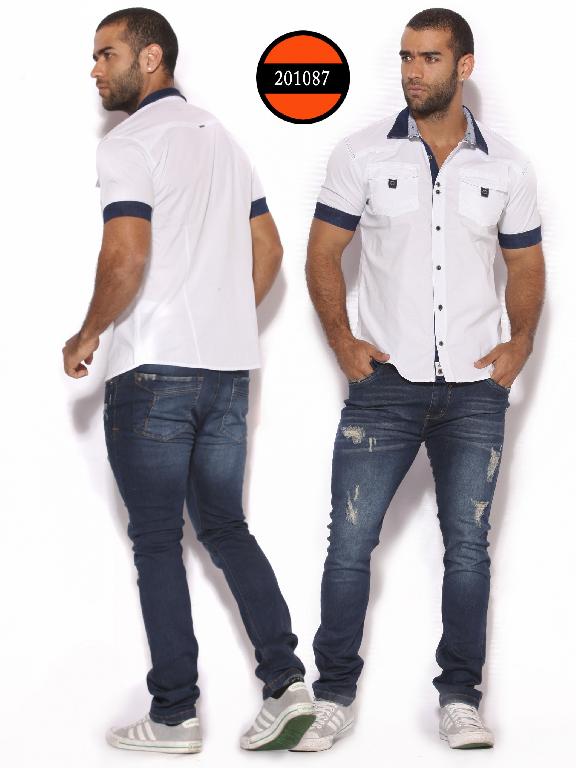 Camisa Moda Colombiana Slim Fit para Hombre