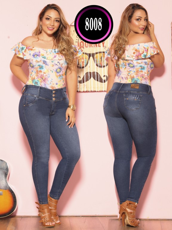 Jeans Levantacola Colombiano Plus Size