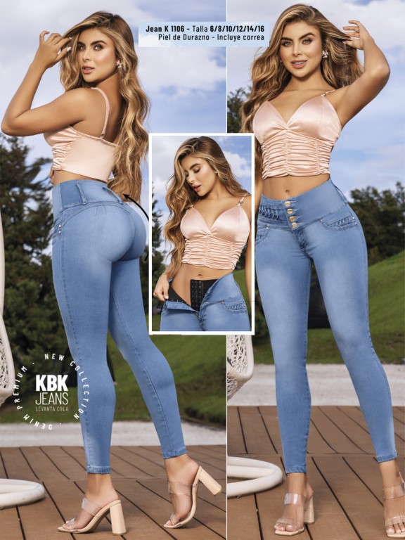 Jeans Levantacola Colombiano
