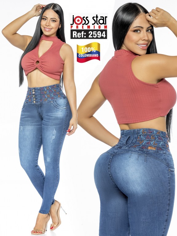 Jeans Levantacola Colombiano