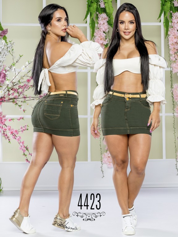Colombian Butt Lifting Shorts Skirt