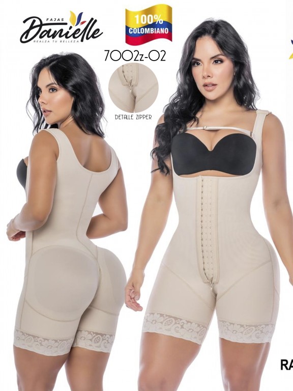 Fajas Moda Colombiana Danielle Con Cremallera