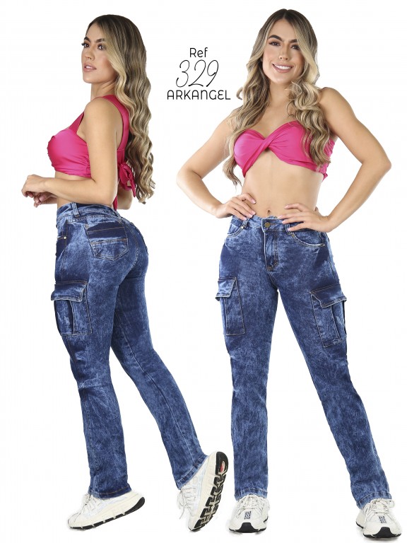 Lady Colombian Butt Lifting Jeans