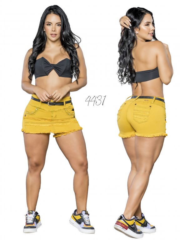 Colombian Butt Lifting Shorts Skirt