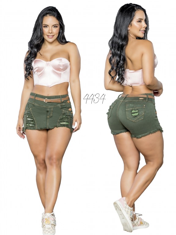 Colombian Butt Lifting Shorts Skirt
