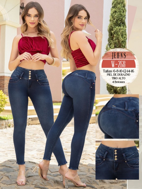 Jeans Levantacola Colombiano