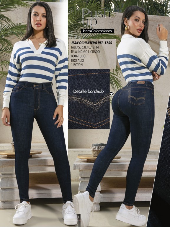 Jeans Levantacola Colombiano