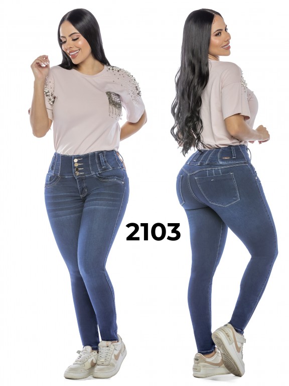 Jeans Levantacola Colombiano