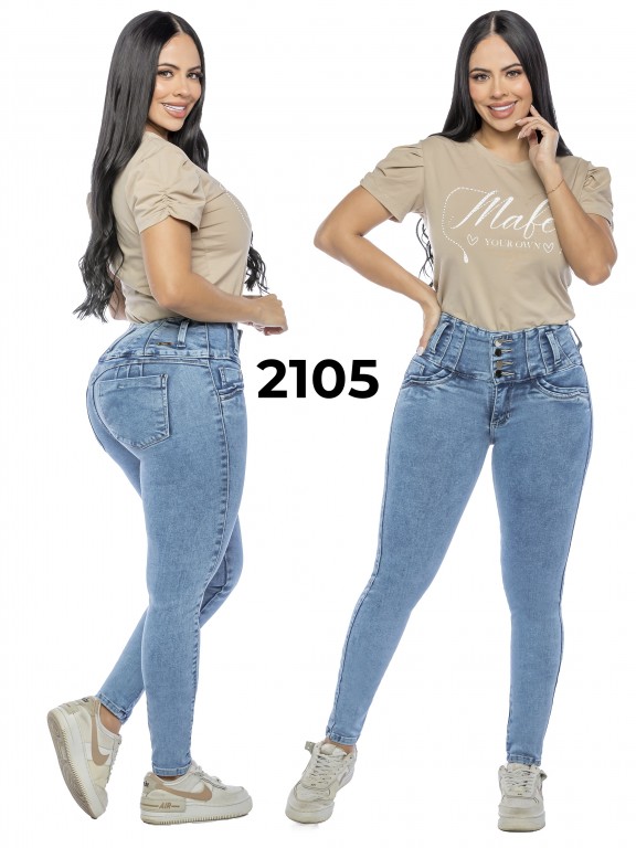 Jeans Levantacola Colombiano