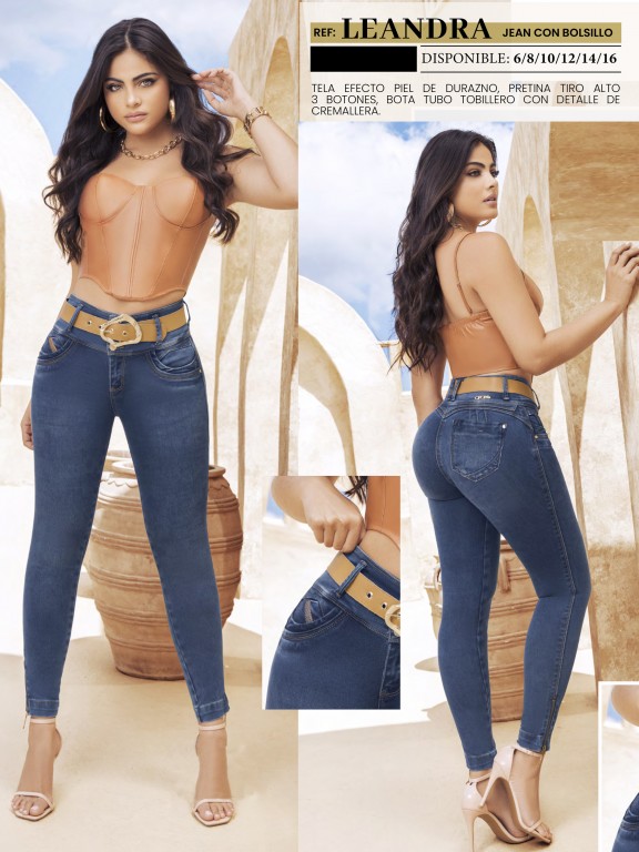 Jeans Levantacola Colombiano