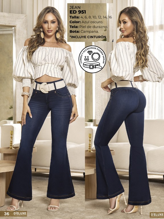 Jeans Levantacola Colombiano