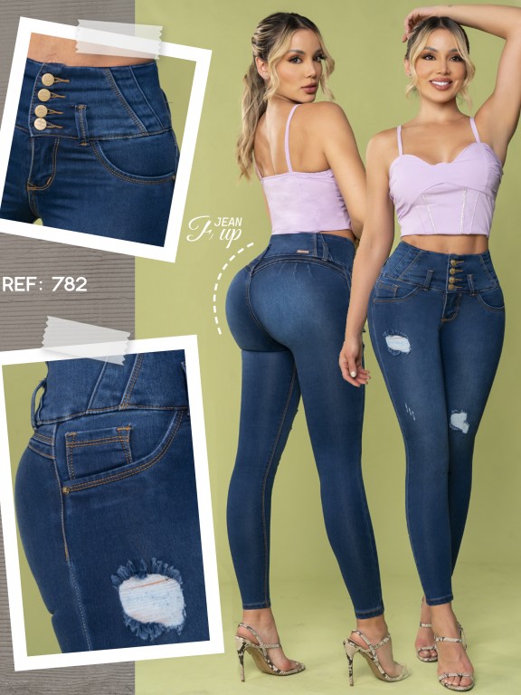 Jeans Levantacola Colombiano