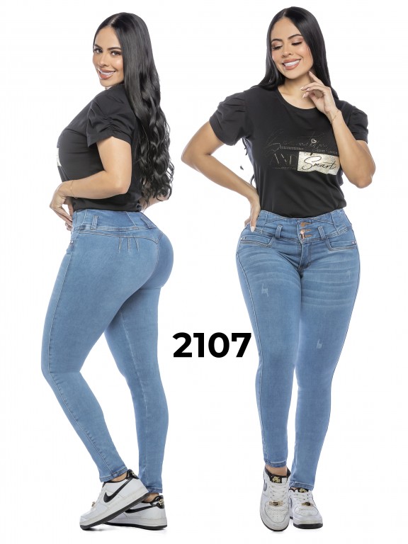 Jeans Levantacola Colombiano