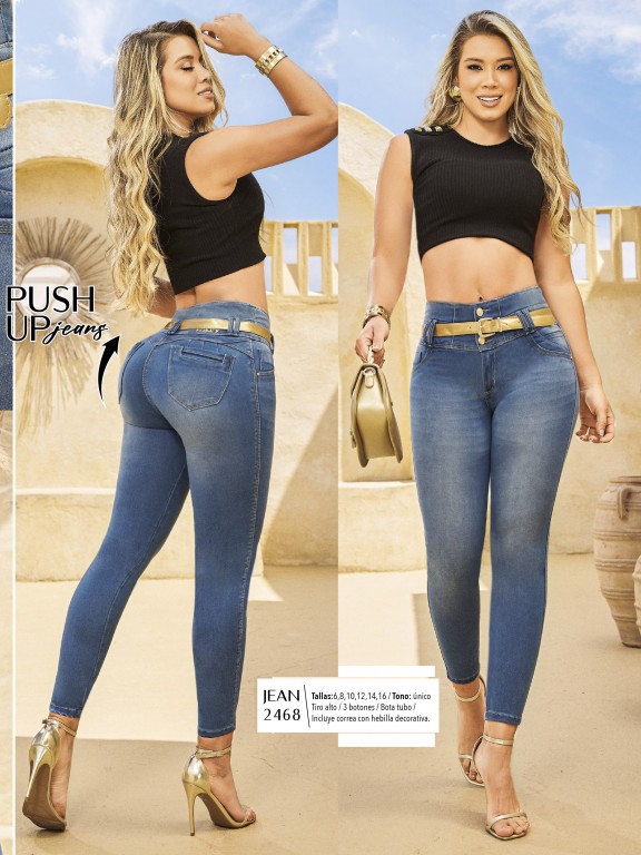 Jeans Levantacola Colombiano