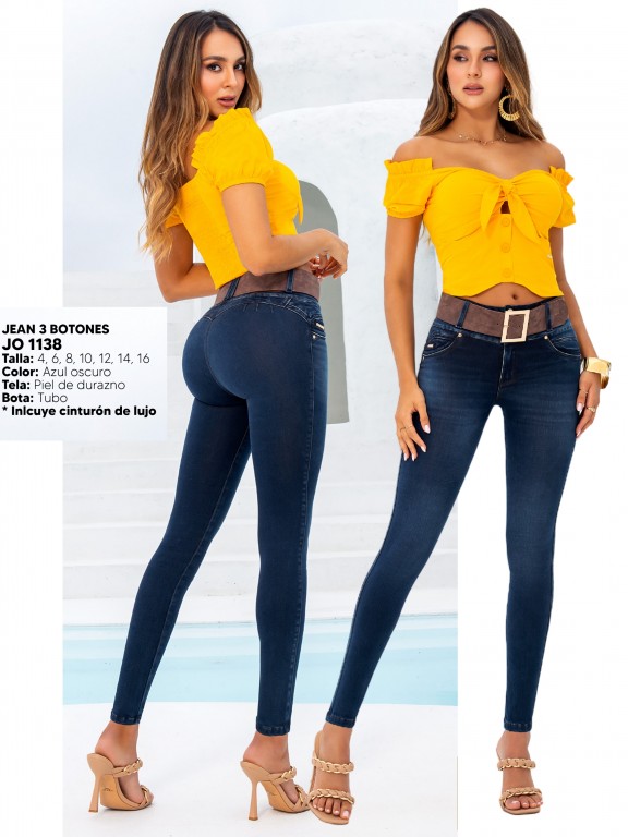 Jeans Levantacola Colombiano