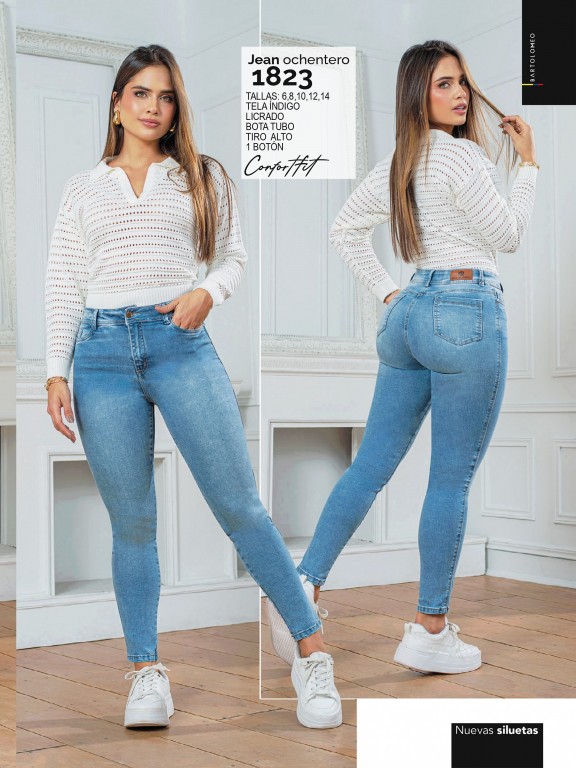 Jeans Levantacola Colombiano