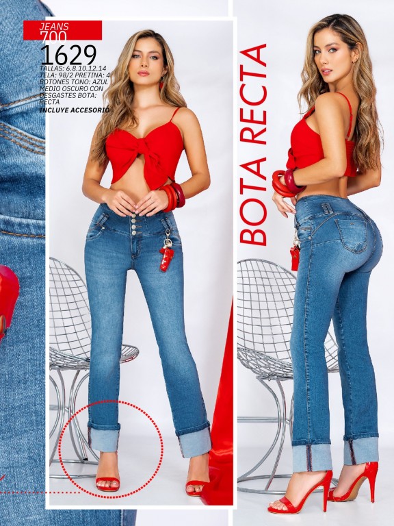 Jeans Levantacola Colombiano
