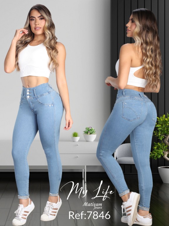 Jeans Levantacola Colombiano