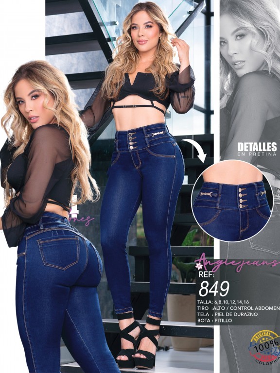 Jeans Levantacola Colombiano