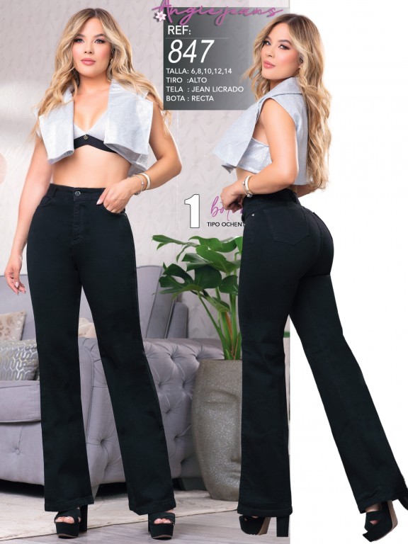 Jeans Levantacola Colombiano