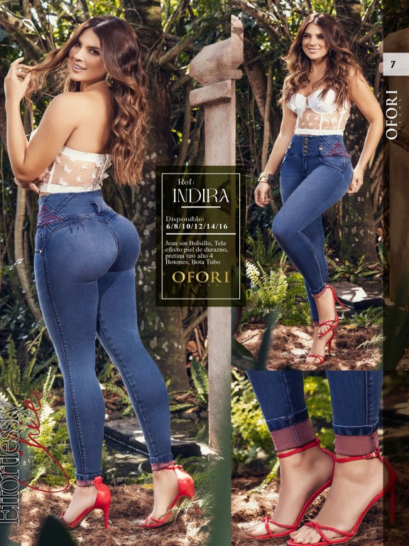 Jeans Levantacola Colombiano