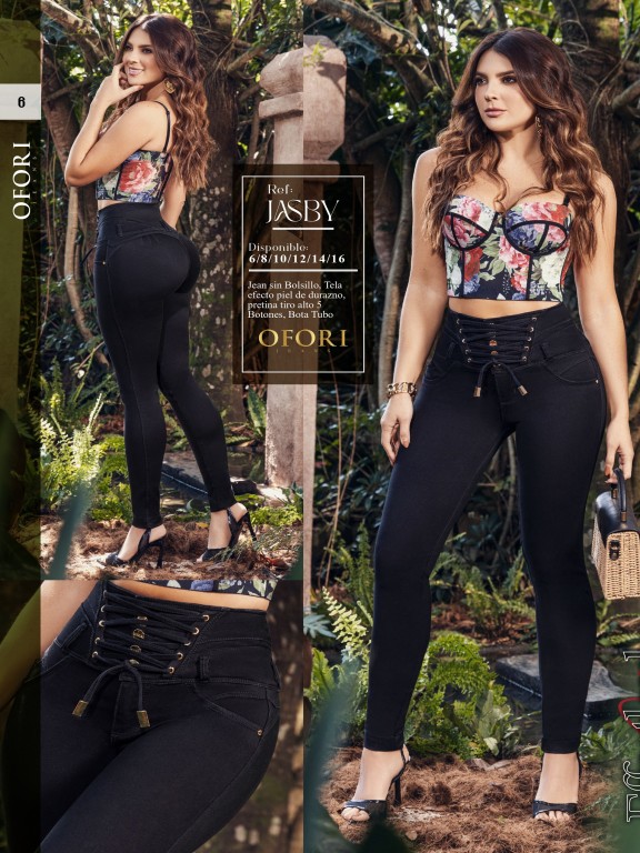 Jeans Levantacola Colombiano