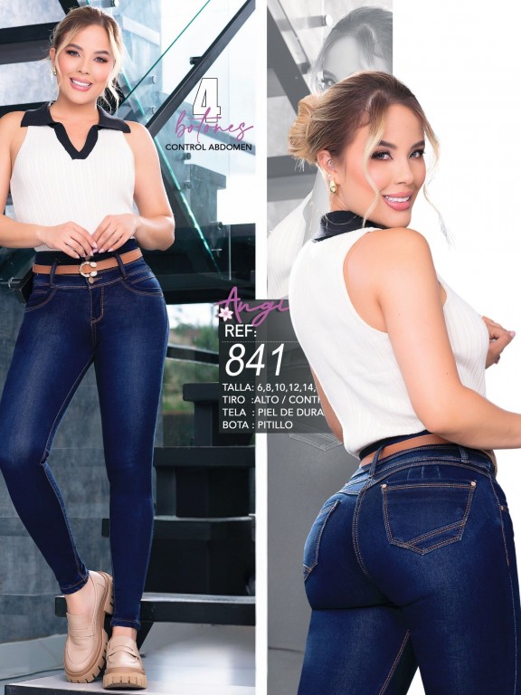 Jeans Levantacola Colombiano