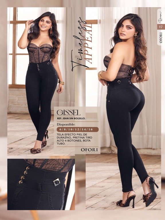 Jeans Levantacola Colombiano