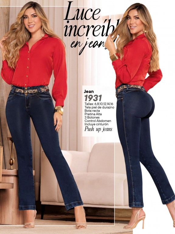 Jeans Levantacola Colombiano