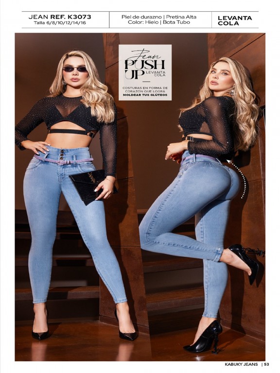 Jeans Levantacola Colombiano