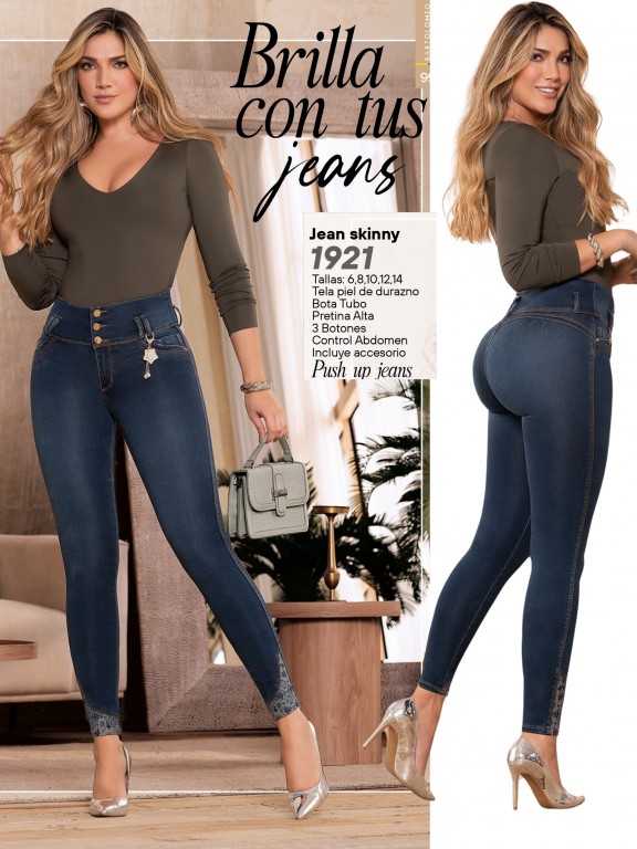 Jeans Levantacola Colombiano