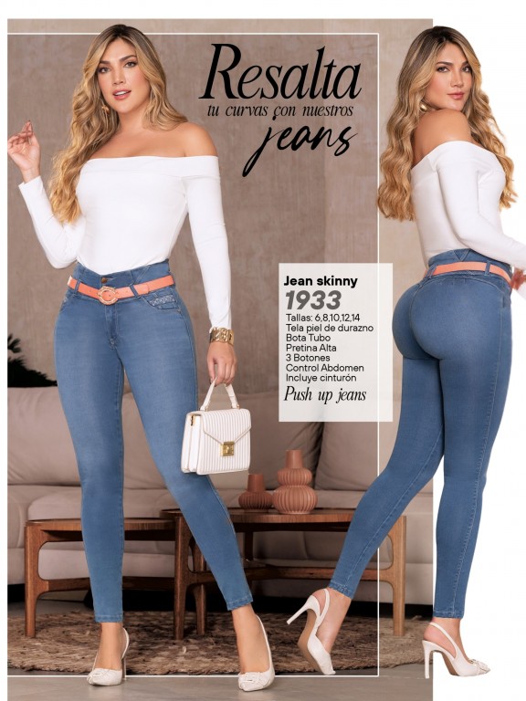 Jeans Levantacola Colombiano
