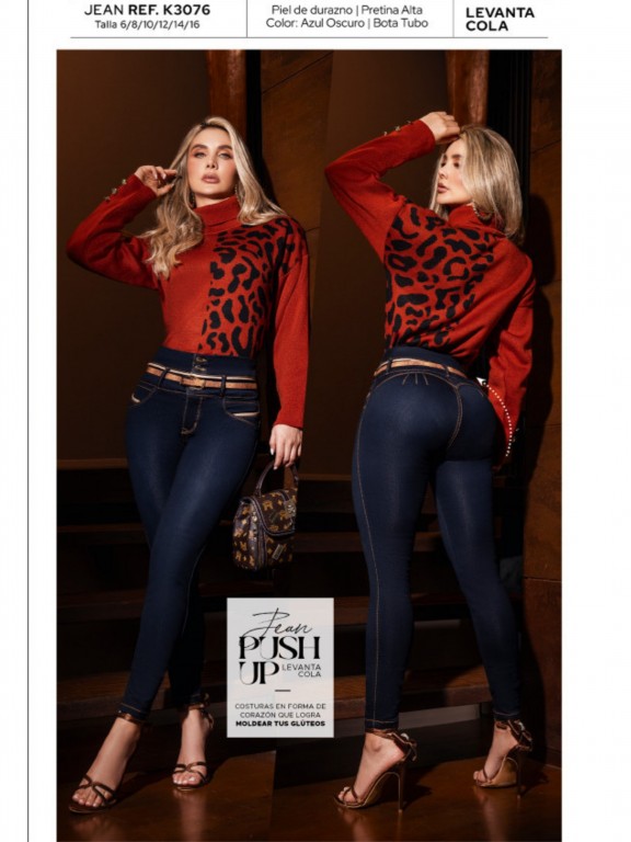 Jeans Levantacola Colombiano
