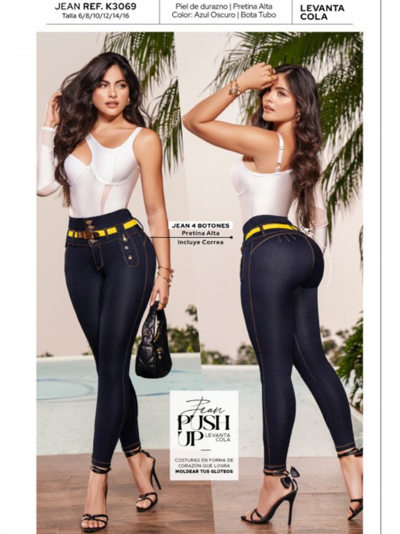 Jeans Levantacola Colombiano