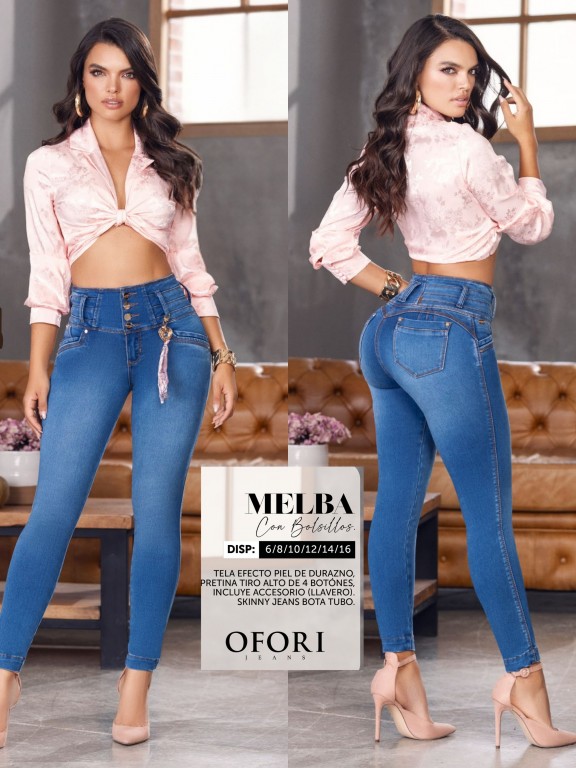 Jeans Levantacola Colombiano