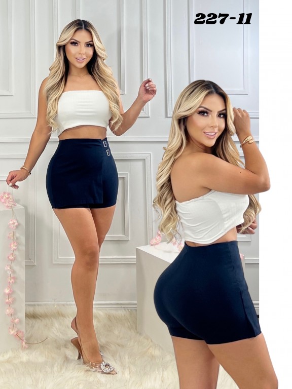 Falda Short Levantacola Colombiano