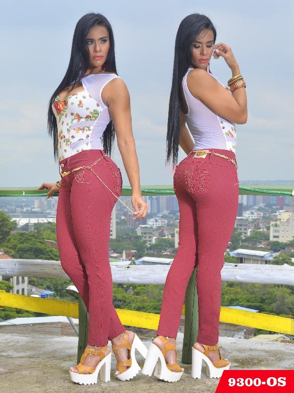 Jeans Levantacola Colombiano Osheas 